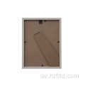 Hochwertige maßgeschneiderte weiße Wandkunst quadratische DIY Großhandel handgefertigtes hölzerne Schattenbox -Fotorahmen